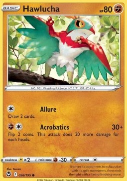 Hawlucha - Silver Tempest (Common) [SIT-098]