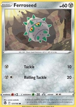 Ferroseed - Silver Tempest (Common) [SIT-121]