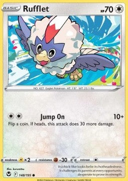 Rufflet - Silver Tempest (Common) [SIT-148]