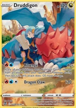 Druddigon - Silver Tempest (Holo Rare) [SIT-TG09]