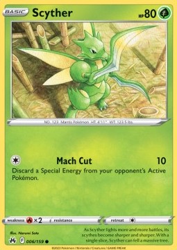Scyther - Crown Zenith (Common) [CRZ-006]