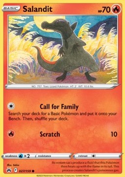 Salandit - Crown Zenith (Common) [CRZ-027]