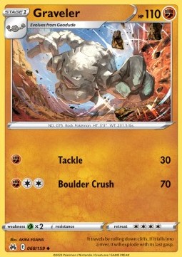 Graveler - Crown Zenith (Uncommon) [CRZ-068]