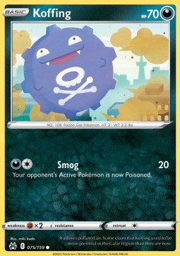 Koffing - Crown Zenith (Common) [CRZ-075]