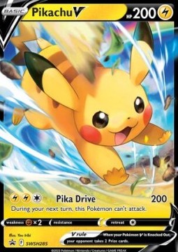 Pikachu V - SWSH Black Star Promos (Promo) [SWSH-285]