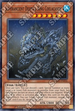 Superancient Deepsea King Coelacanth
