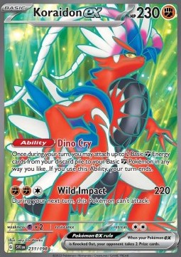 Koraidon ex - Scarlet & Violet (Ultra Rare) [SVI-231]