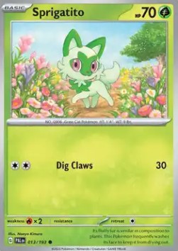 Sprigatito - Paldea Evolved (Common) [PAL-013]