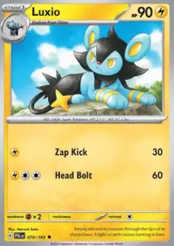 Luxio - Paldea Evolved (Uncommon) [PAL-070]
