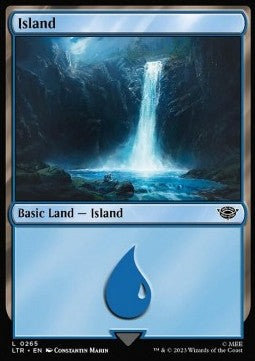 Island (V.2) - The Lord of the Rings: Tales of Middle-earth (Land) [LTR-265]