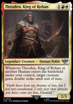 Théoden, King of Rohan - The Lord of the Rings: Tales of Middle-earth (Uncommon) [LTR-233]
