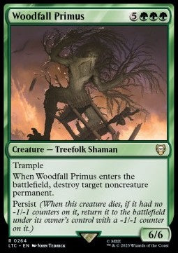 Woodfall Primus - Commander: The Lord of the Rings: Tales of Middle-earth (Rare) [LTC-264]