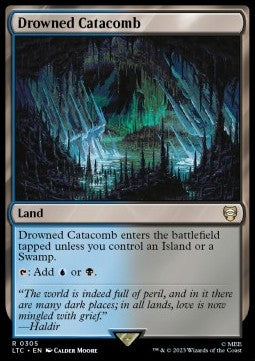 Drowned Catacomb - Commander: The Lord of the Rings: Tales of Middle-earth (Rare) [LTC-305]