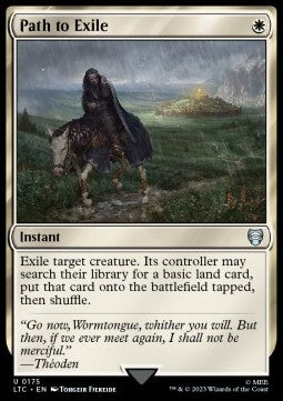 Path to Exile - Commander: The Lord of the Rings: Tales of Middle-earth (Uncommon) [LTC-175]