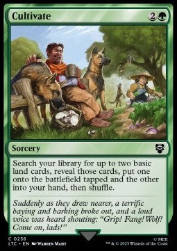 Cultivate - Commander: The Lord of the Rings: Tales of Middle-earth (Common) [LTC-236]