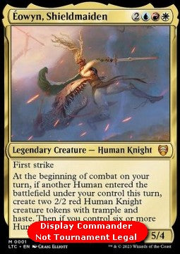 Éowyn, Shieldmaiden (V.2) - Commander: The Lord of the Rings: Tales of Middle-earth: Extras (Mythic) [XLTC-1]