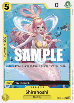Shirahoshi (OP03-116) - Pillars of Strength (Uncommon) [OP03-116]