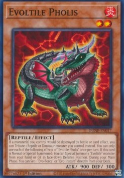 Evoltile Pholis - Duelist Nexus (Common) [DUNE-017]