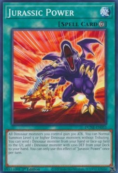 Jurassic Power - Duelist Nexus (Common) [DUNE-053]