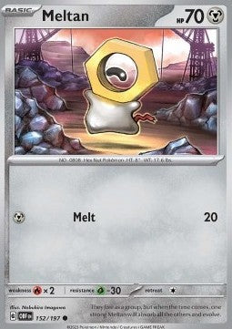 Meltan - Obsidian Flames (Common) [OBF-152]