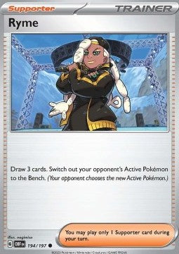 Ryme - Obsidian Flames (Common) [OBF-194]