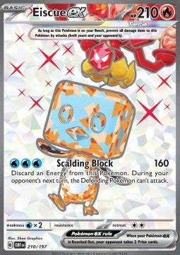 Eiscue ex - Obsidian Flames (Ultra Rare) [OBF-210]