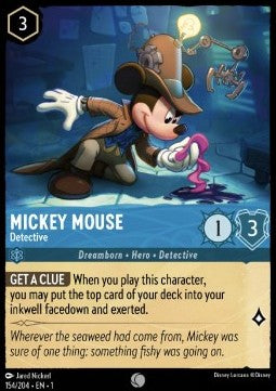 Mickey Mouse - Detective - The First Chapter (Common) [1TFC-154]