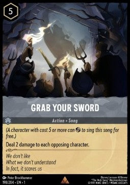 Grab Your Sword - The First Chapter (Rare) [1TFC-198]