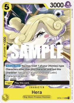 Hera (OP04-111) - Kingdoms of Intrigue (Uncommon) [OP04-111]