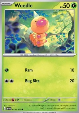 Weedle - 151 (Common) [MEW-013]
