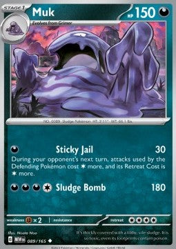 Muk - 151 (Uncommon) [MEW-089]