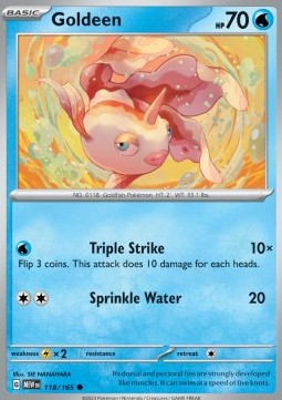 Goldeen - 151 (Common) [MEW-118]
