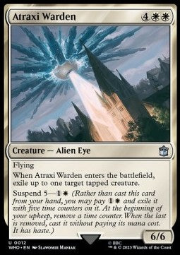 Atraxi Warden - Universes Beyond: Doctor Who (Uncommon) [WHO-12]