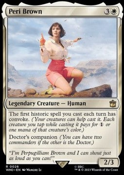 Peri Brown - Universes Beyond: Doctor Who (Rare) [WHO-26]