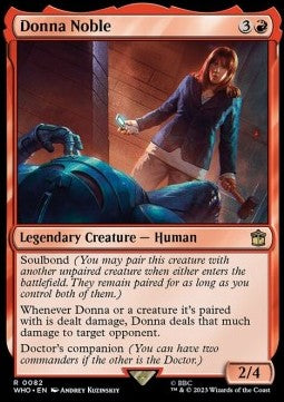 Donna Noble - Universes Beyond: Doctor Who (Rare) [WHO-82]