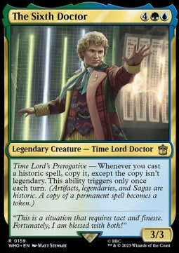 The Sixth Doctor - Universes Beyond: Doctor Who (Rare) [WHO-159]