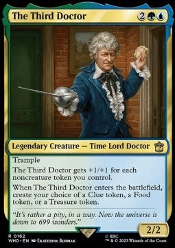 The Third Doctor - Universes Beyond: Doctor Who (Rare) [WHO-162]