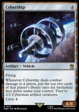 Cybership - Universes Beyond: Doctor Who (Rare) [WHO-177]