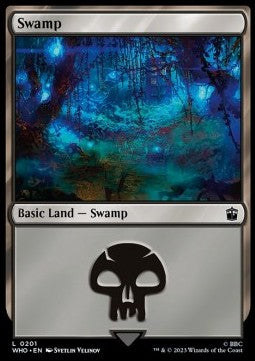 Swamp (V.2) - Universes Beyond: Doctor Who (Land) [WHO-201]