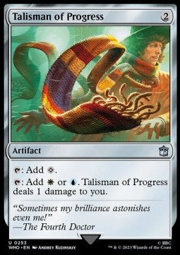 Talisman of Progress - Universes Beyond: Doctor Who (Uncommon) [WHO-253]