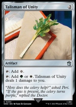 Talisman of Unity - Universes Beyond: Doctor Who (Uncommon) [WHO-254]