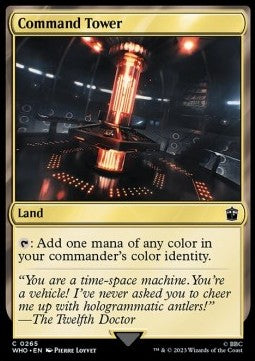 Command Tower (V.3) - Universes Beyond: Doctor Who (Common) [WHO-265]