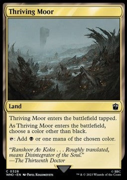 Thriving Moor - Universes Beyond: Doctor Who (Common) [WHO-328]