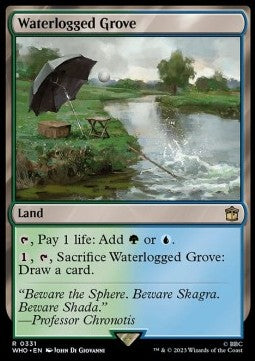 Waterlogged Grove - Universes Beyond: Doctor Who (Rare) [WHO-331]