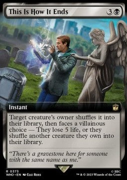 This Is How It Ends (V.1) - Universes Beyond: Doctor Who: Extras (Rare) [XWHO-373]