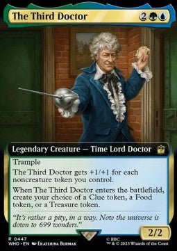 The Third Doctor (V.1) - Universes Beyond: Doctor Who: Extras (Rare) [XWHO-447]