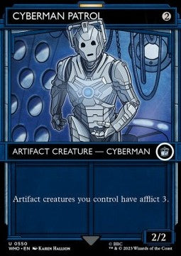 Cyberman Patrol (V.1) - Universes Beyond: Doctor Who: Extras (Uncommon) [XWHO-550]