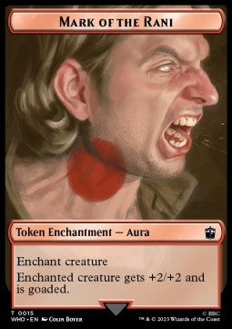 Alien Angel Token (A 2/2) // Mark of the Rani Token (V.1) - Universes Beyond: Doctor Who: Extras (Token) [XWHO-T 11/15]