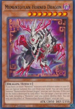 Mementotlan-Horned Dragon - Valiant Smashers (Rare) [VASM-002]