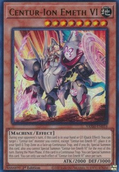 Centur-Ion Emeth VI (V.1 - Ultra Rare) - Valiant Smashers (Ultra Rare) [VASM-018]